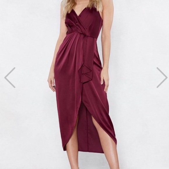 Nasty Gal Dresses & Skirts - Love at First Sight Wrap Dress Nasty Gal Dresses & Skirts - Love at First Sight Wrap Dress